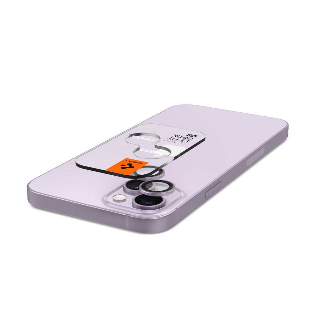 Spigen Spigen iPhone 15/15 Plus/14/14 Plus 2-PACK Optik.tR 