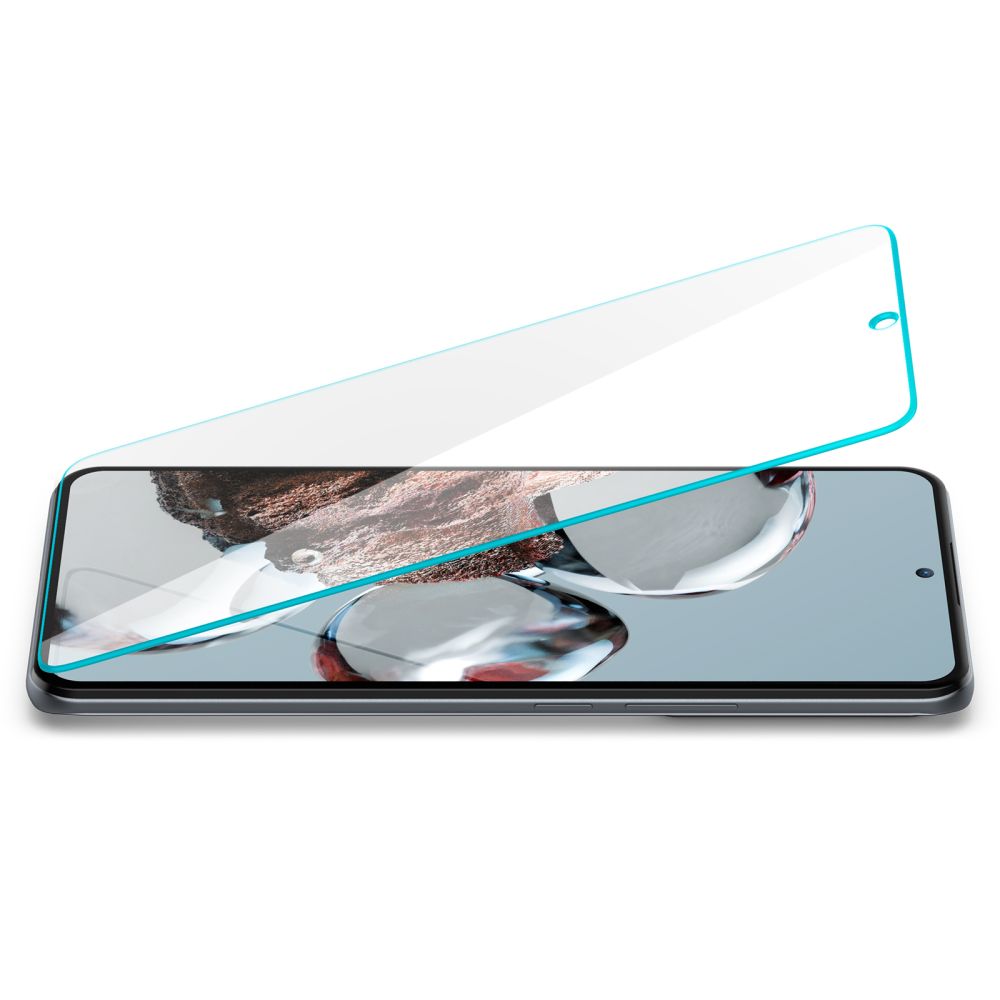 Spigen Spigen Xiaomi 12T / 12T Pro 2-PACK Skärmskydd Slim Glas.tR - Teknikhallen.se