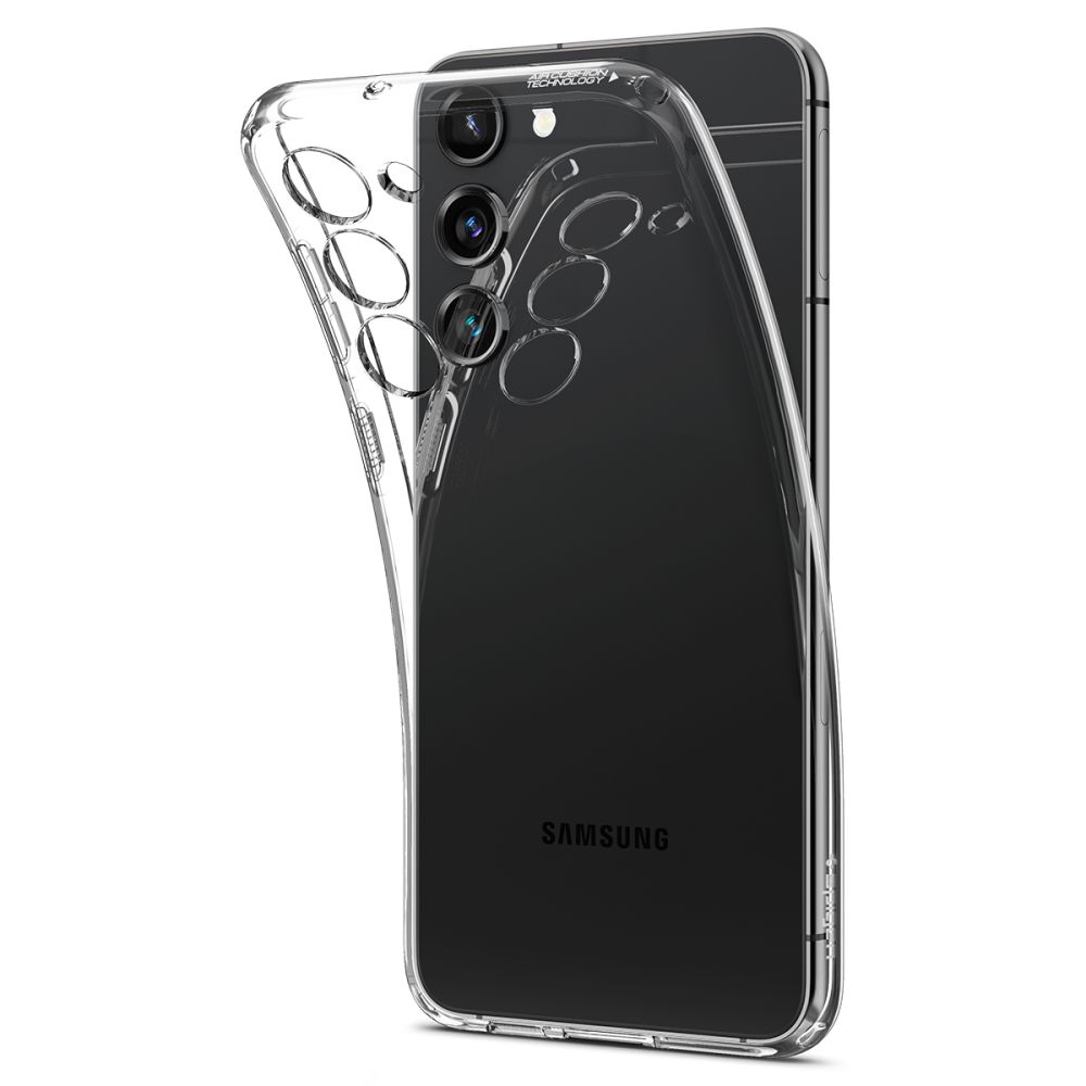 Spigen Spigen Samsung Galaxy S23 Skal Liquid Crystal Clear - Teknikhallen.se