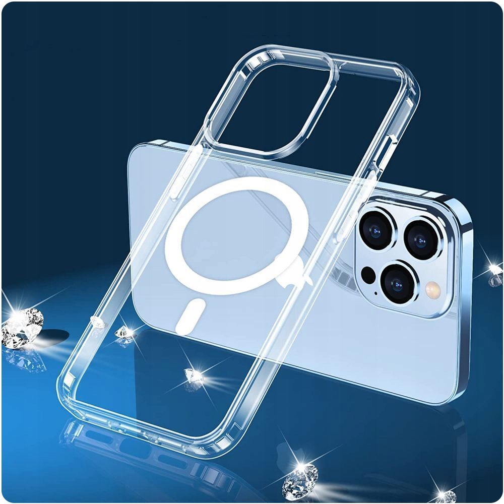 Tech-Protect Tech-Protect Galaxy S23 Skal MagSafe FlexAir Hybrid Transparent - Teknikhallen.se