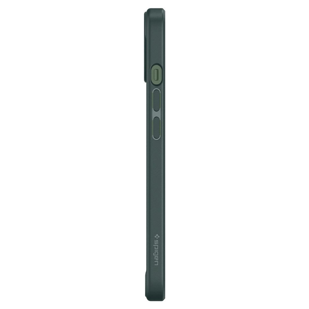 Spigen Spigen iPhone 13 Skal Ultra Hybrid Midnight Green - Teknikhallen.se