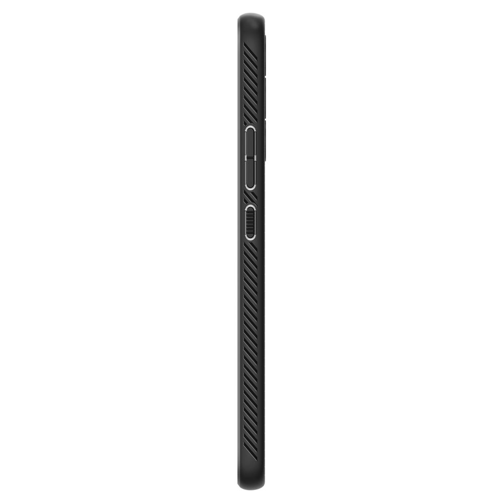 Spigen Spigen Galaxy A34 5G Skal Liquid Air Matt Svart - Teknikhallen.se