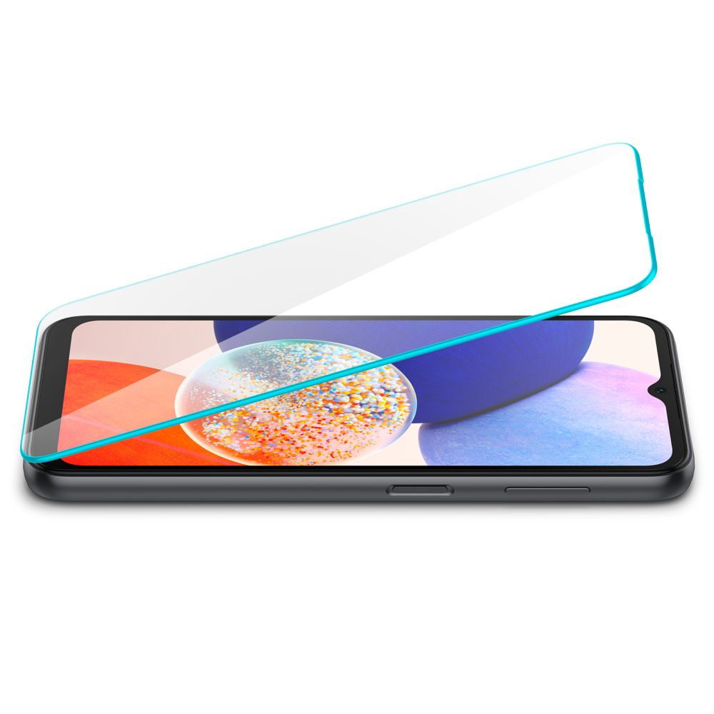 Spigen Spigen Galaxy A14 4G/5G 2-PACK Skärmskydd Glas.tR Slim - Teknikhallen.se