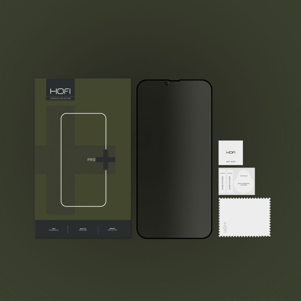 HOFI HOFI iPhone 13 Pro Max / 14 Plus Skrmskydd Anti Spy Pro+ Privacy - Teknikhallen.se