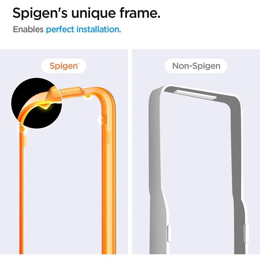 Spigen Spigen Galaxy A54 5G 2-PACK Skrmskydd ALM Glas.tR - Teknikhallen.se