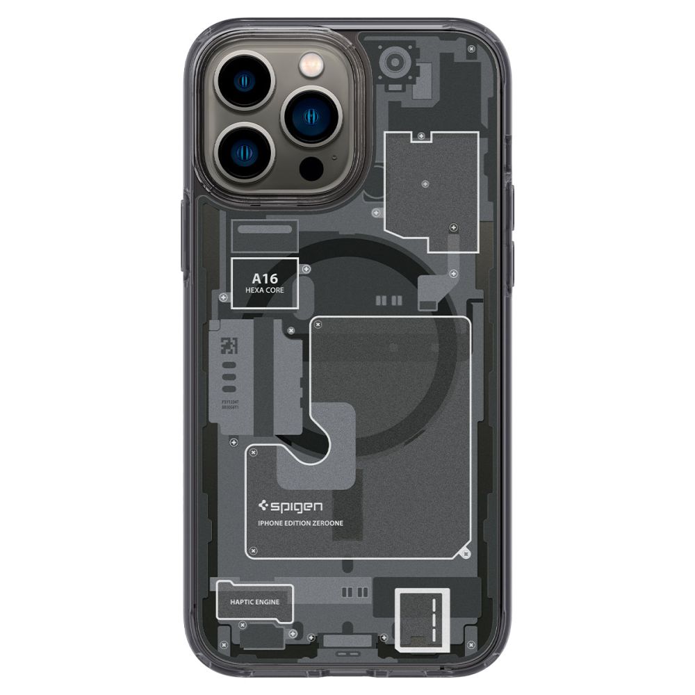 Spigen Spigen iPhone 13 Pro Max Skal Ultra Hybrid MagSafe Zero One - Teknikhallen.se