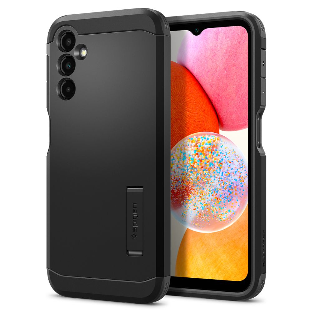 Spigen Spigen Galaxy A14 4G Skal Tough Armor Svart - Teknikhallen.se