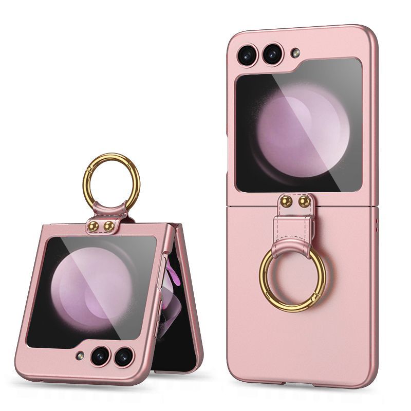 Tech-Protect Tech-Protect Galaxy Z Flip 5 Skal Icon Ring Rosguld - Teknikhallen.se