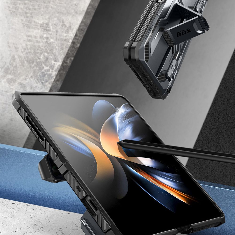 Supcase Supcase Galaxy Z Fold 5 Skal Iblsn ArmorBox Pen Svart - Teknikhallen.se