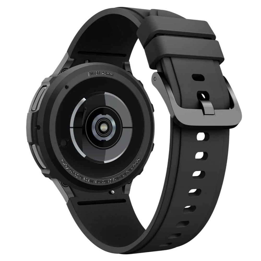 Spigen Spigen Galaxy Watch 6 Classic 43 mm Skal Liquid Air Matt Svart - Teknikhallen.se