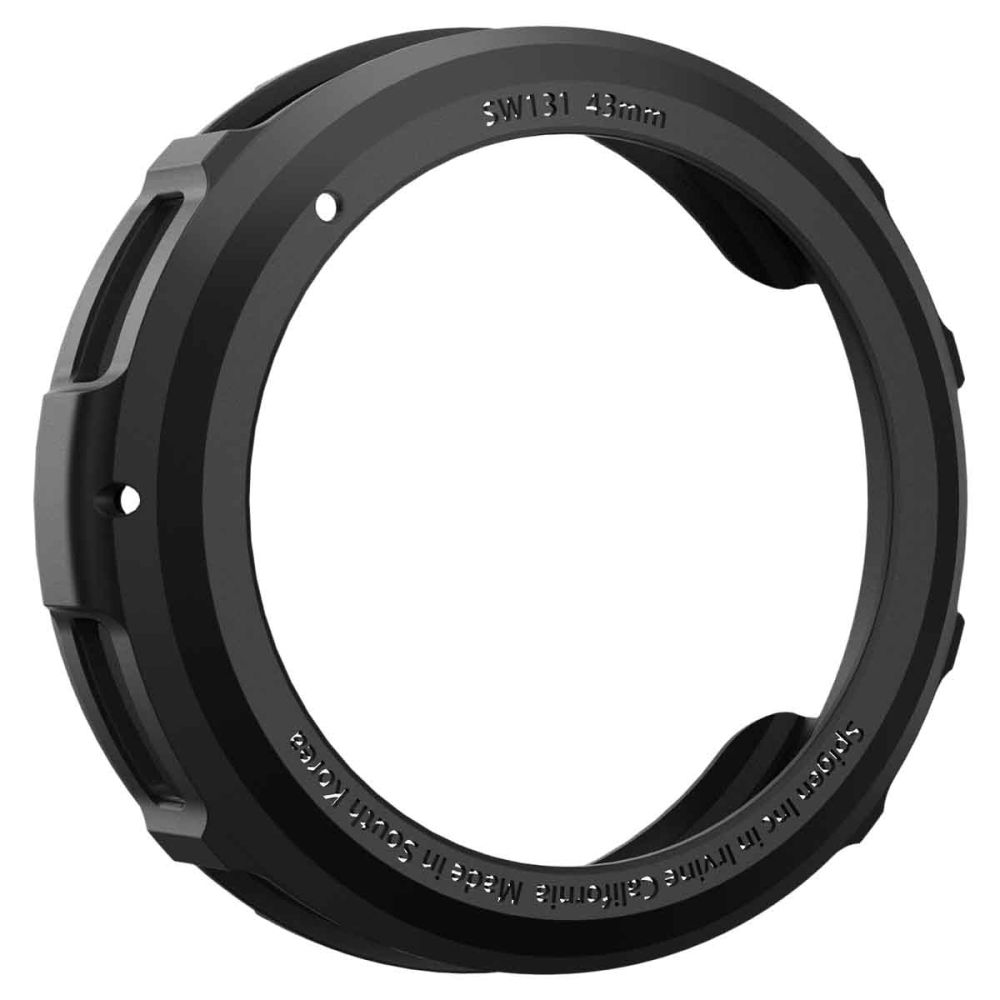 Spigen Spigen Galaxy Watch 6 Classic 43 mm Skal Liquid Air Matt Svart - Teknikhallen.se