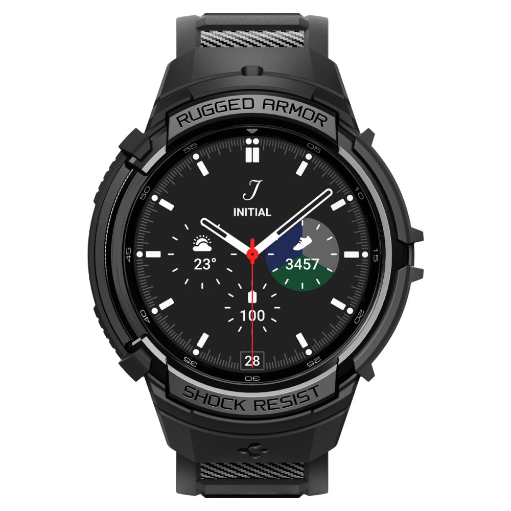 Spigen Spigen Galaxy Watch 6 Classic 43 mm Skal/Armband Rugged Armor Pro - Teknikhallen.se