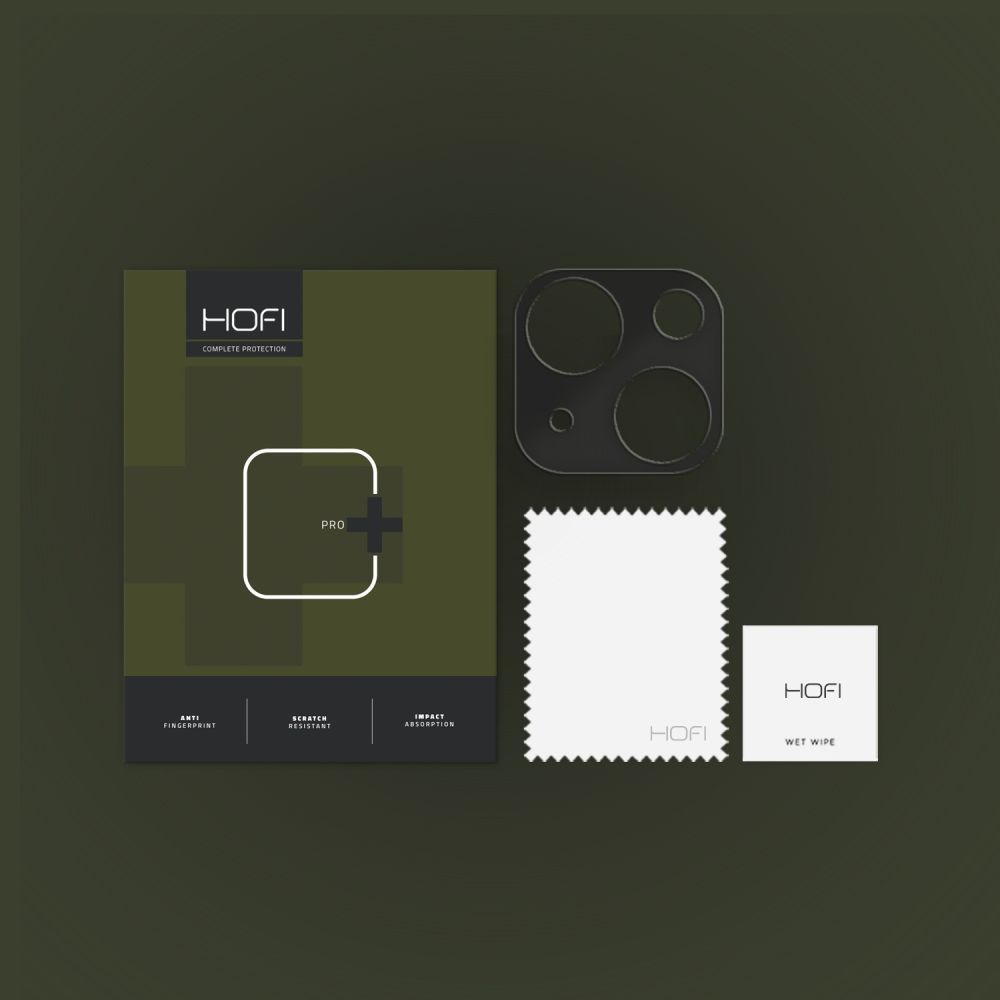 HOFI HOFI iPhone 15 / 15 Plus Linsskydd AluCam Pro+ Svart - Teknikhallen.se