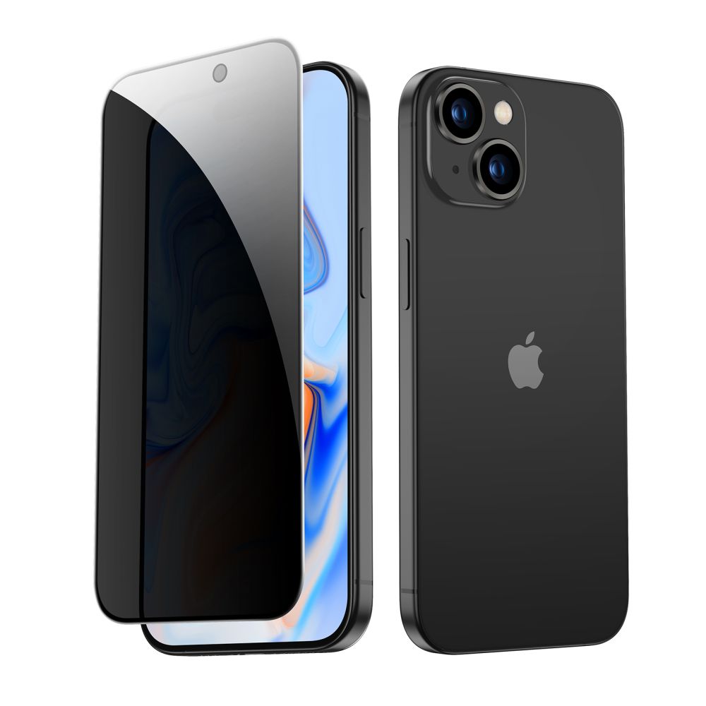 ESR ESR iPhone 15 Plus Skrmskydd Hrdat Glas Privacy - Teknikhallen.se