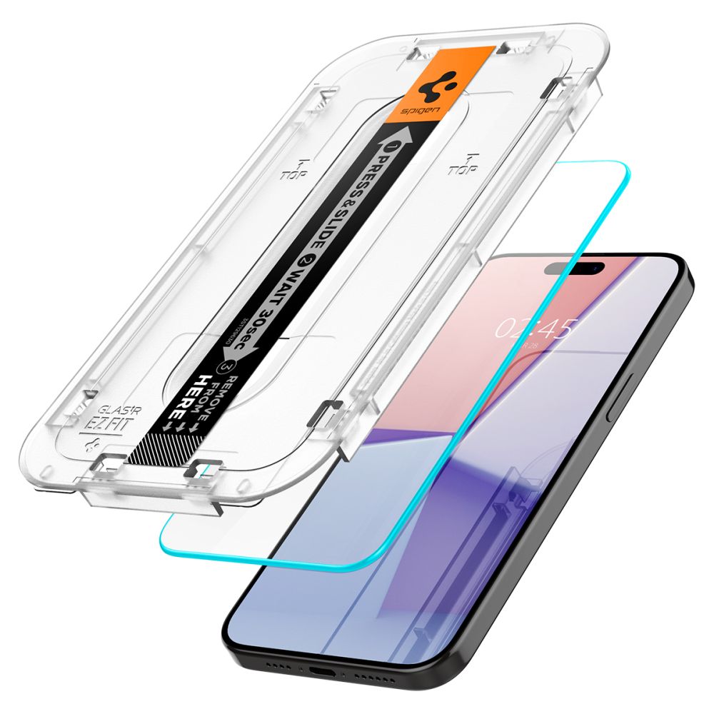 Spigen Spigen iPhone 15 Pro 2-PACK GLAS.tR 