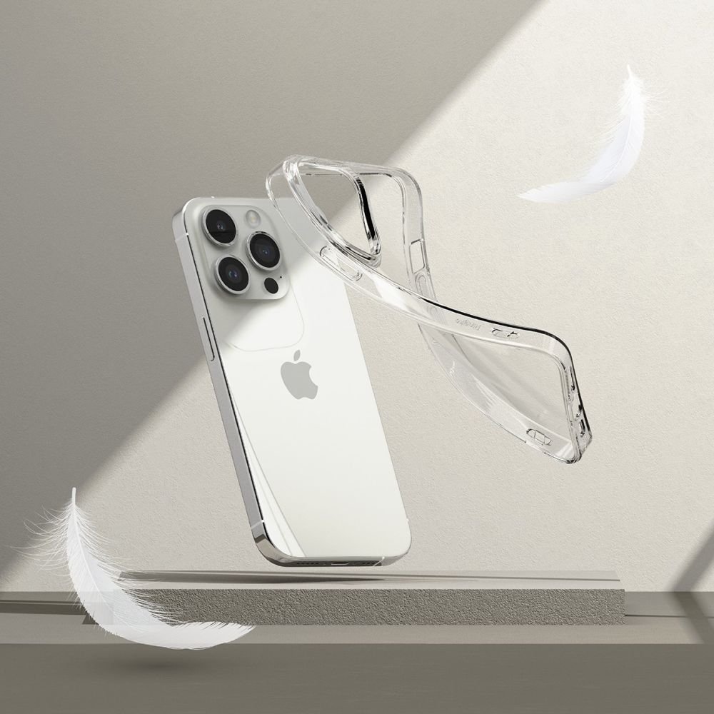 Ringke Ringke iPhone 15 Pro Skal Air Transparent - Teknikhallen.se
