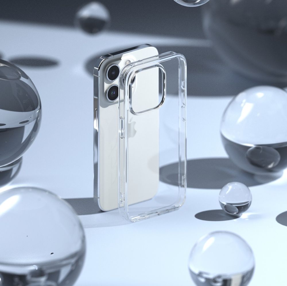 Ringke Ringke iPhone 15 Pro Skal Fusion Transparent - Teknikhallen.se