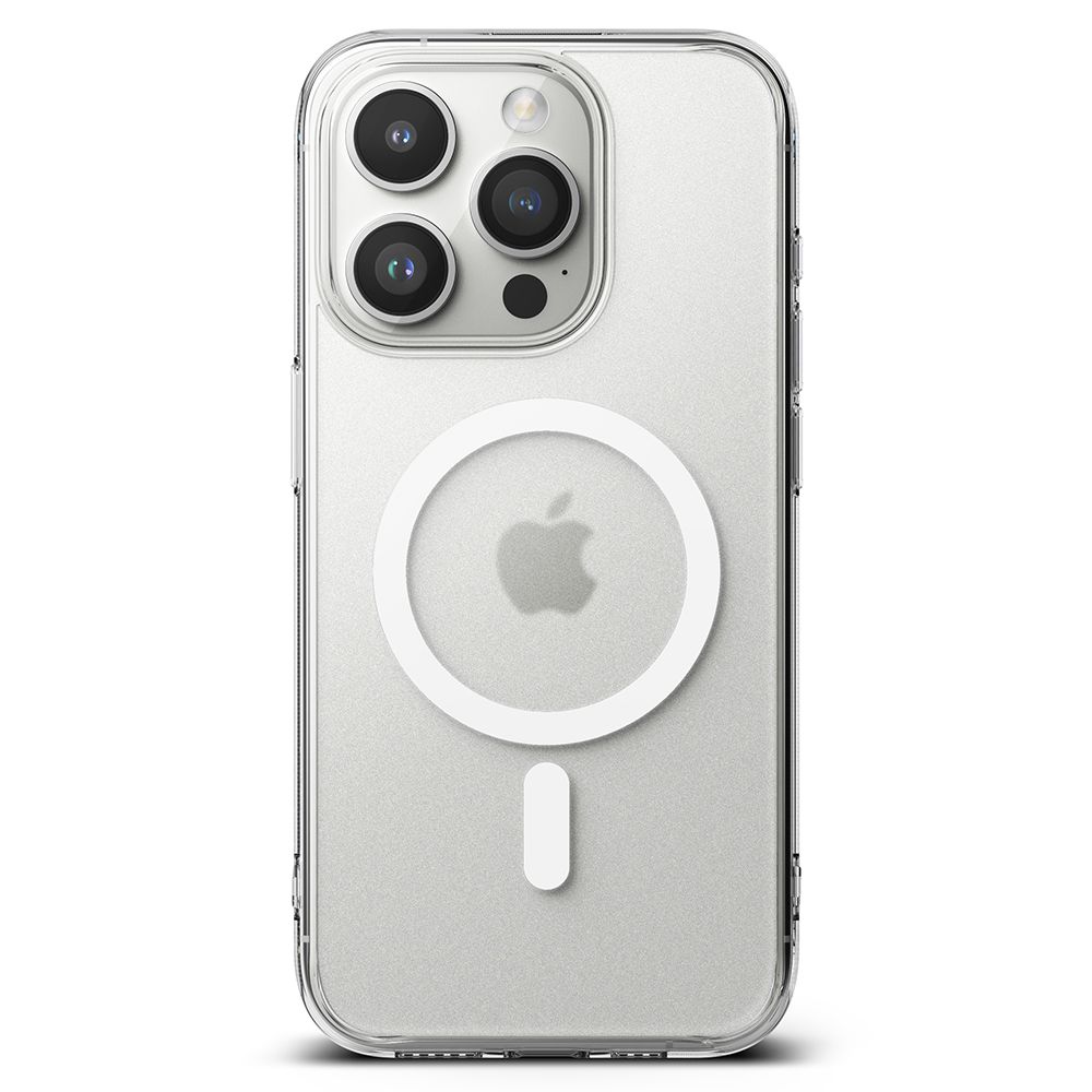 Ringke Ringke iPhone 15 Pro Max Skal MagSafe Fusion Matt Transparent - Teknikhallen.se