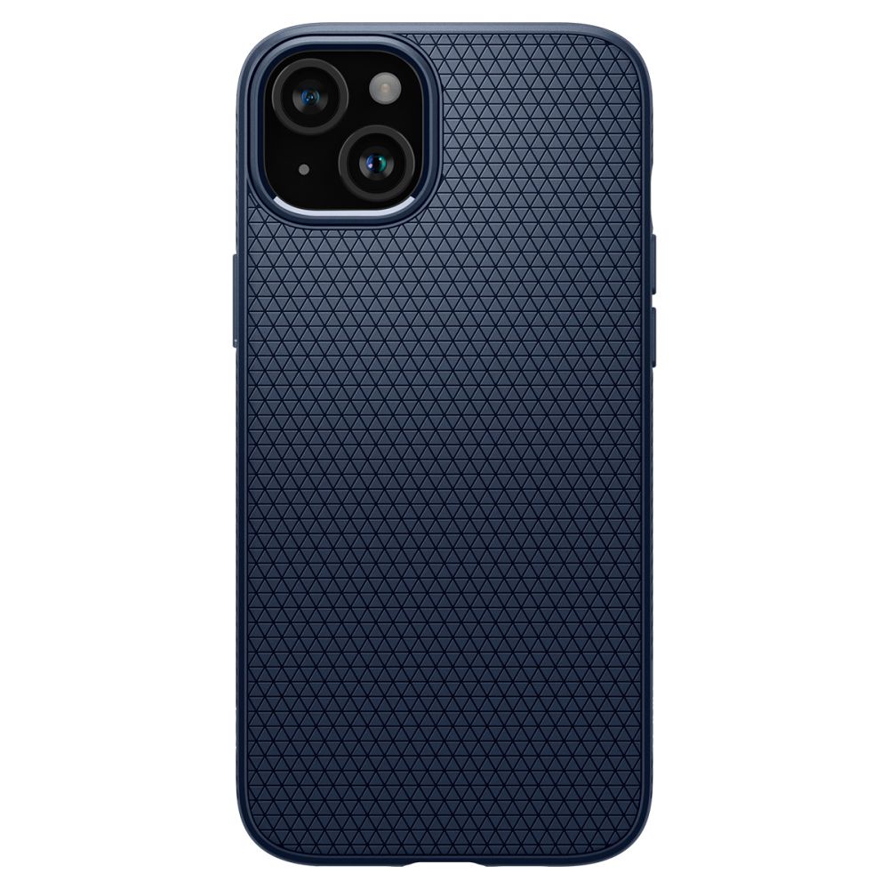 Spigen Spigen iPhone 15 Skal Liquid Air Navy Blue - Teknikhallen.se