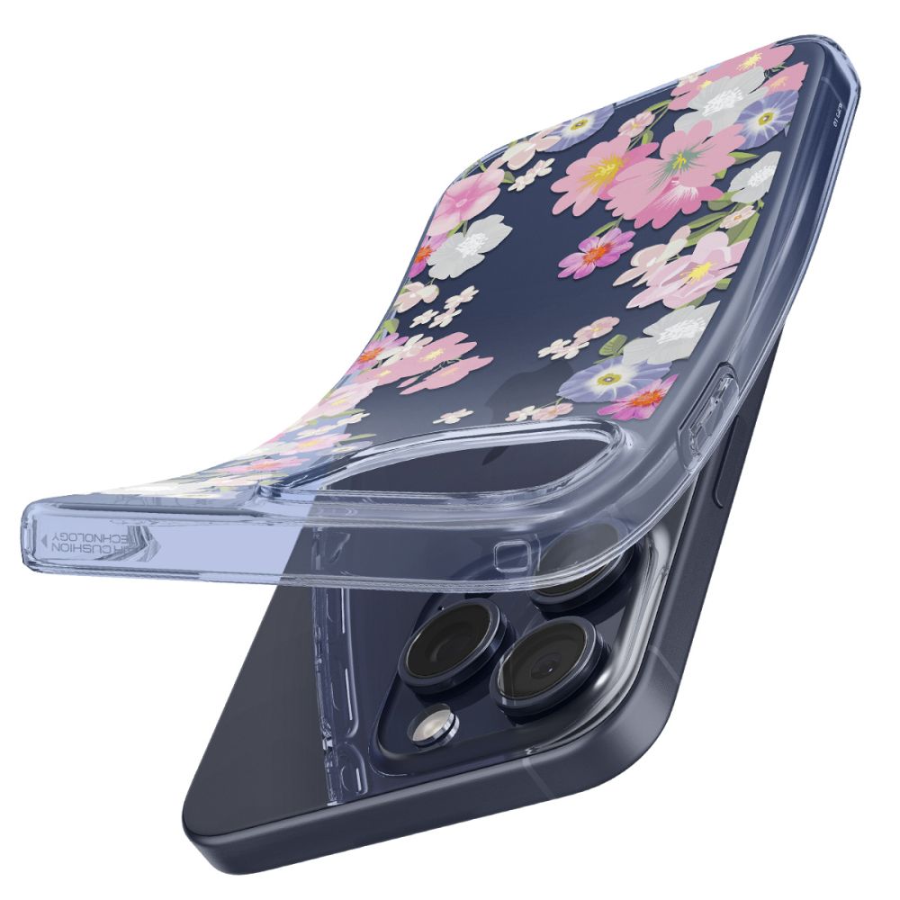 Spigen Spigen iPhone 15 Pro Skal Liquid Crystal Blossom - Teknikhallen.se