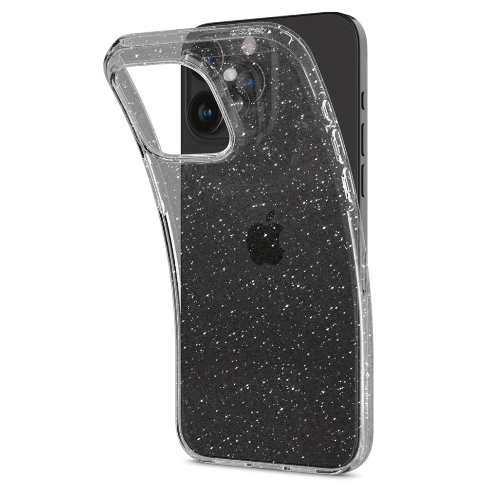 Spigen Spigen iPhone 15 Pro Skal Liquid Crystal Glitter - Teknikhallen.se