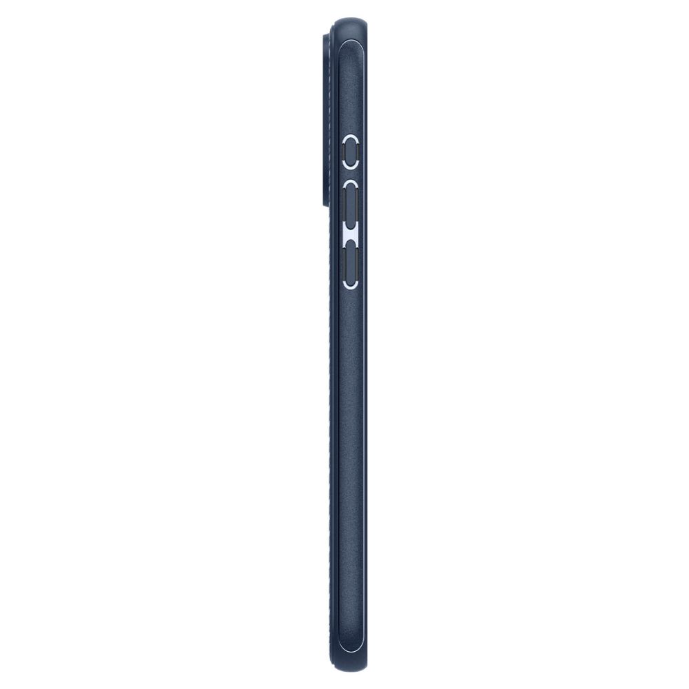 Spigen Spigen iPhone 15 Pro Max Skal Mag Armor MagSafe Matt Navy Blue - Teknikhallen.se