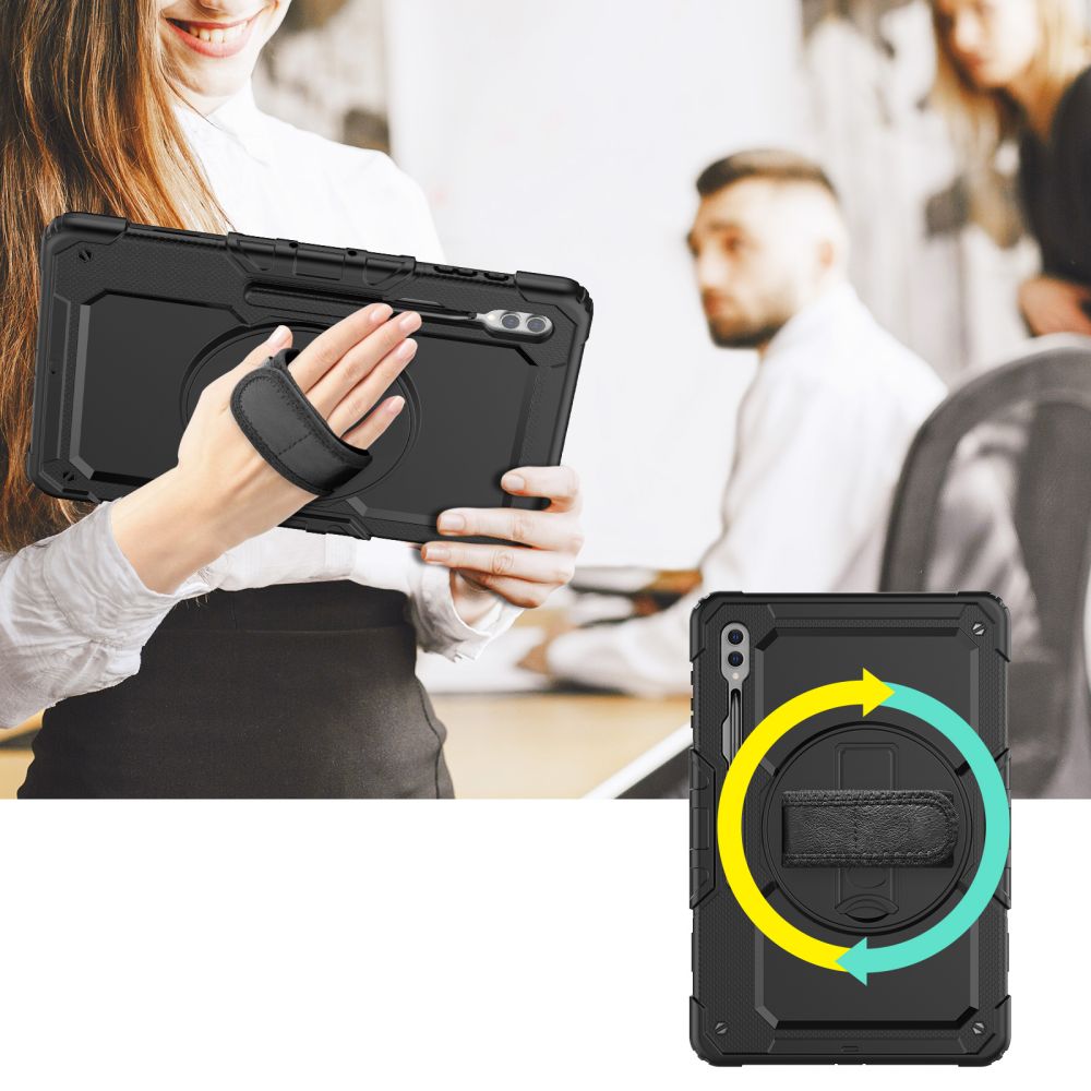 Tech-Protect Tech-Protect Galaxy Tab S8 Ultra / S9 Ultra Skal Solid360 Svart - Teknikhallen.se