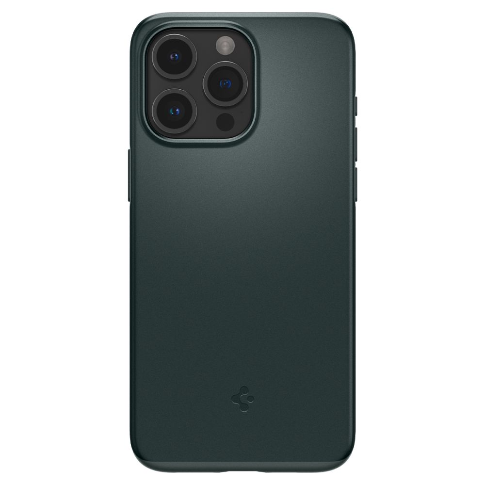 Spigen Spigen iPhone 15 Pro Skal Thin Fit Abyss Green - Teknikhallen.se