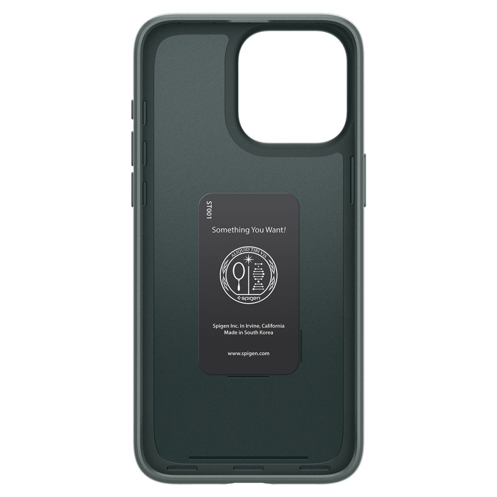 Spigen Spigen iPhone 15 Pro Skal Thin Fit Abyss Green - Teknikhallen.se