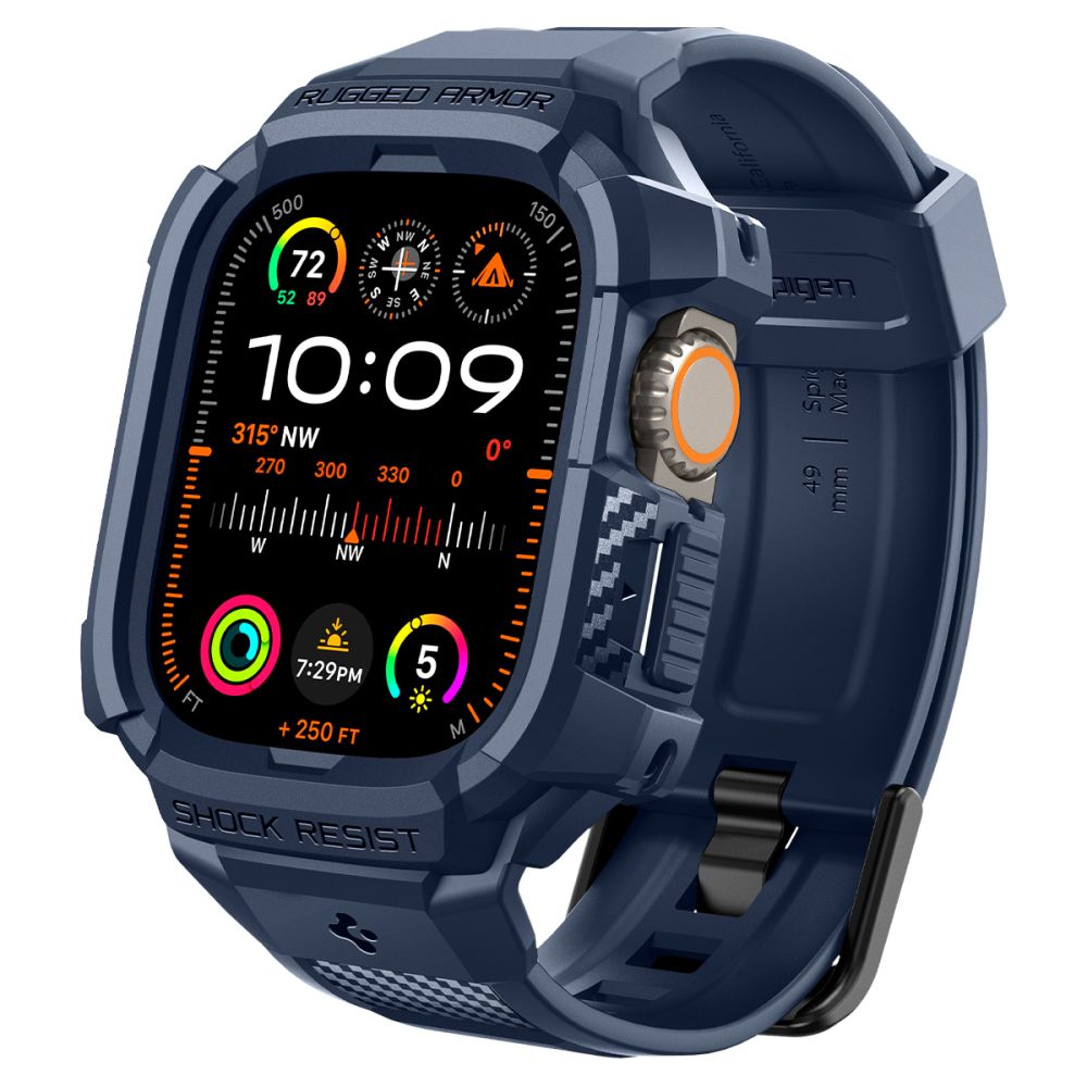 Spigen Spigen Apple Watch Ultra 49 mm Skal/Armband Rugged Armor 'Pro' - Teknikhallen.se