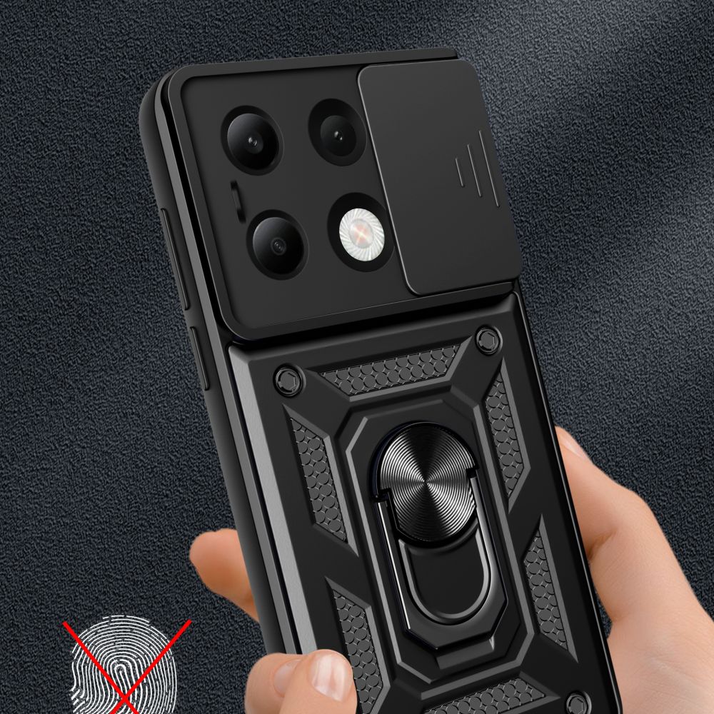 Tech-Protect Tech-Protect Xiaomi Redmi Note 13 4G Skal CamShield Pro Svart - Teknikhallen.se