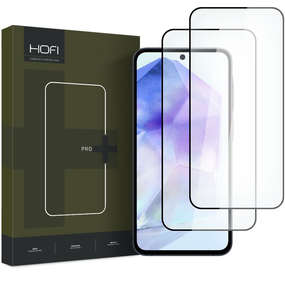 HOFI HOFI Galaxy A35 5G/A55 5G 2-PACK Skärmskydd Pro+ Heltäckande - Teknikhallen.se