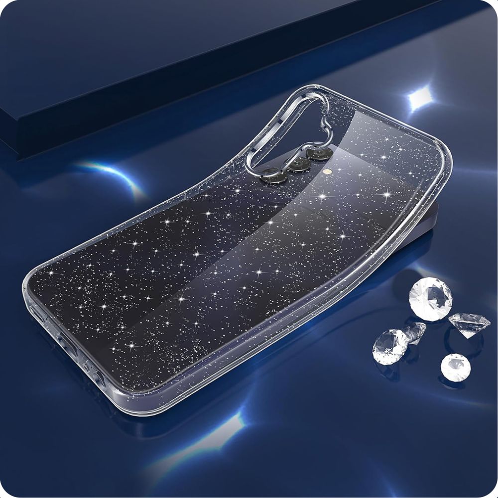 Tech-Protect Tech-Protect Galaxy A35 5G Skal FlexAir Glitter - Teknikhallen.se