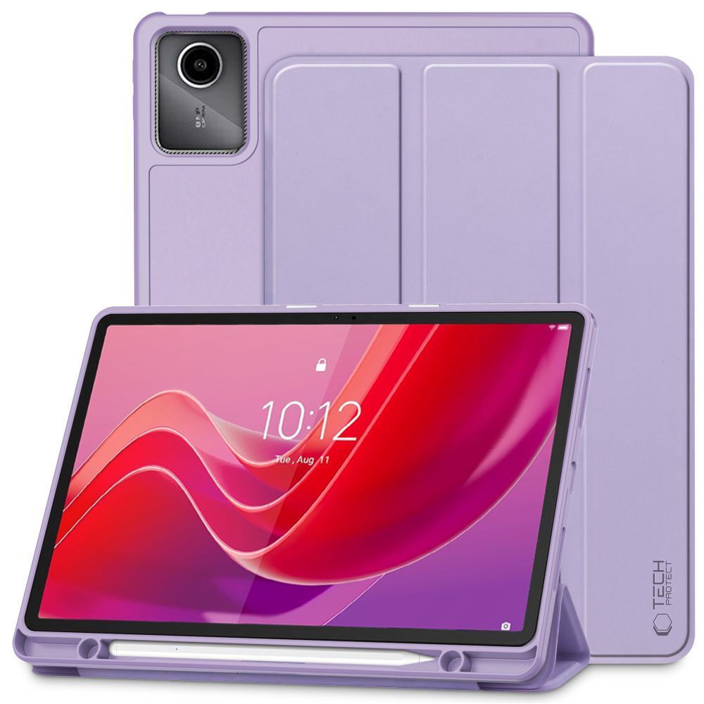 Tech-Protect Tech-Protect Lenovo Tab M11 Fodral SmartCase Pennhållare Violet - Teknikhallen.se