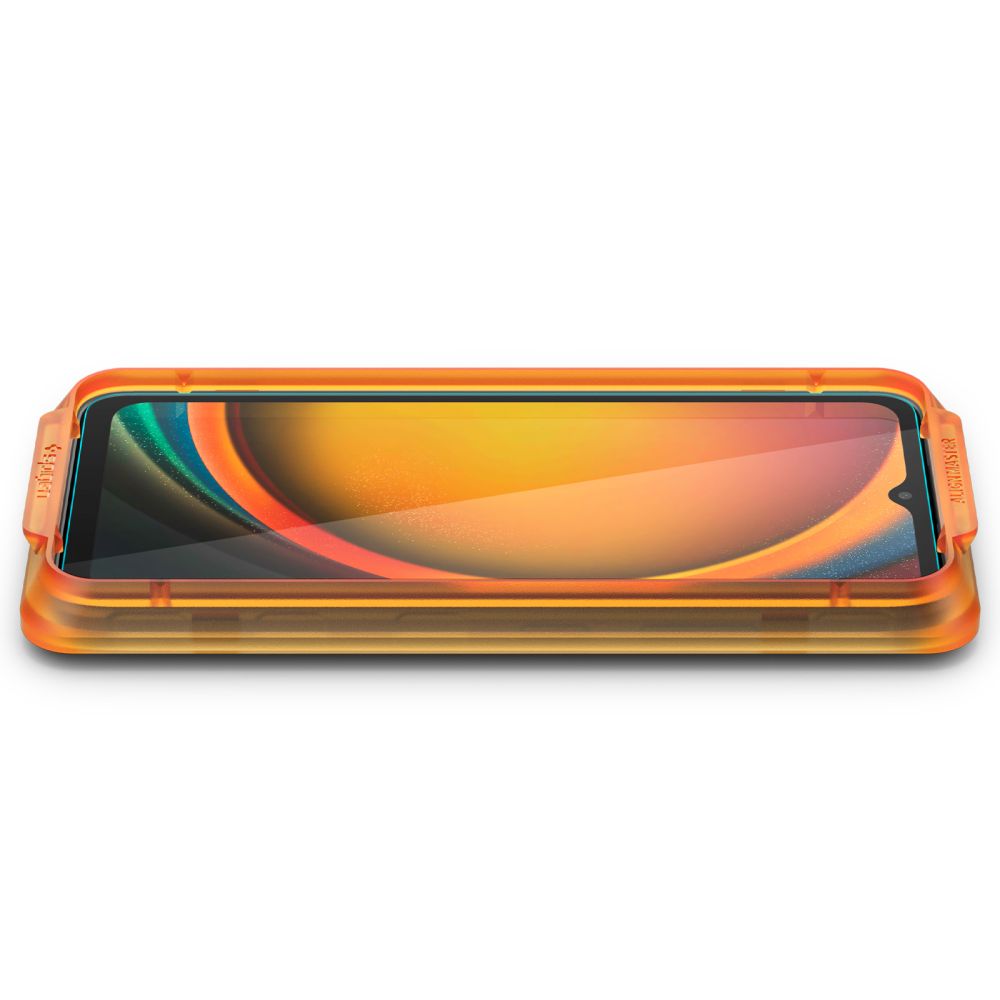 Spigen Spigen Galaxy Xcover 7 2-PACK Skrmskydd ALM Glas.tR - Teknikhallen.se