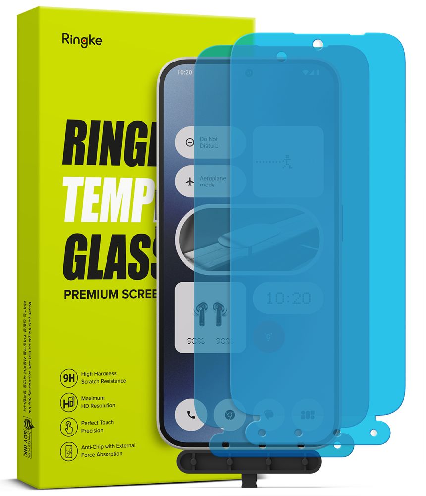 Ringke Ringke Nothing Phone 2a 2-PACK Skärmskydd Härdat Glas - Teknikhallen.se