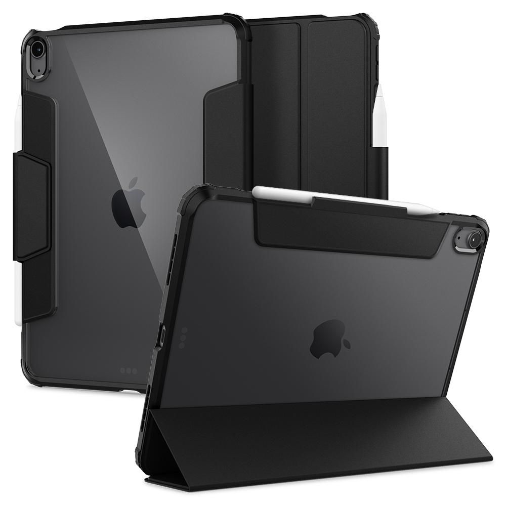 Spigen Spigen iPad Air 2020/2022/2024 Fodral Ultra Hybrid Pro Svart - Teknikhallen.se