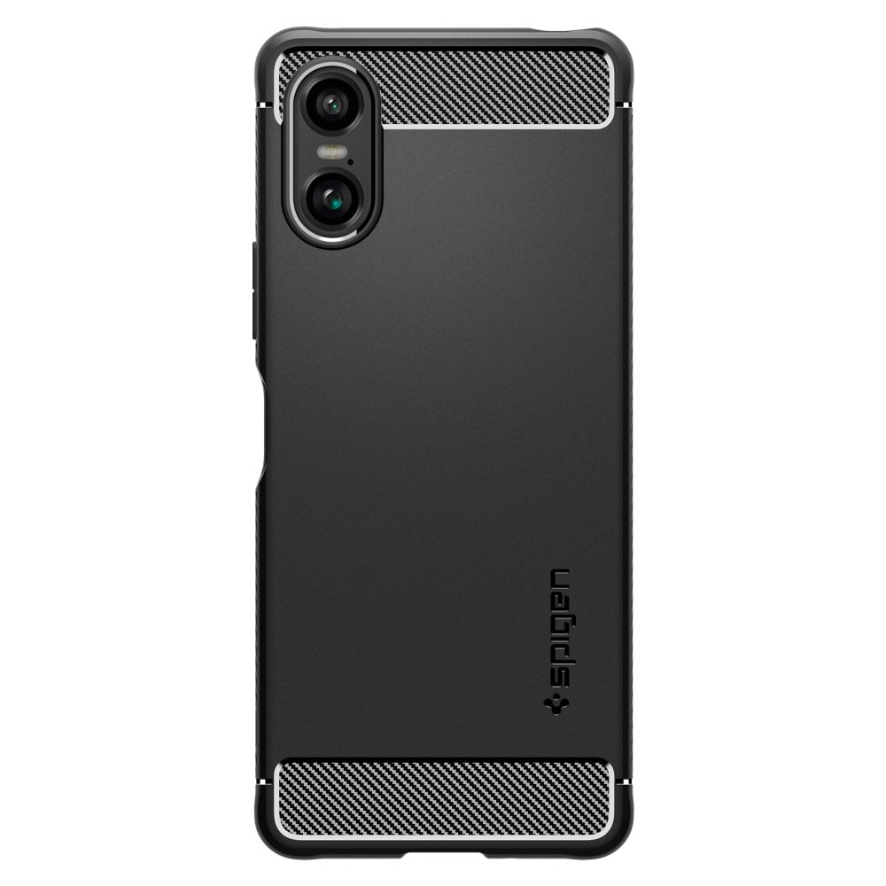 Spigen Spigen Sony Xperia 10 VI Skal Rugged Armor Matt Svart - Teknikhallen.se