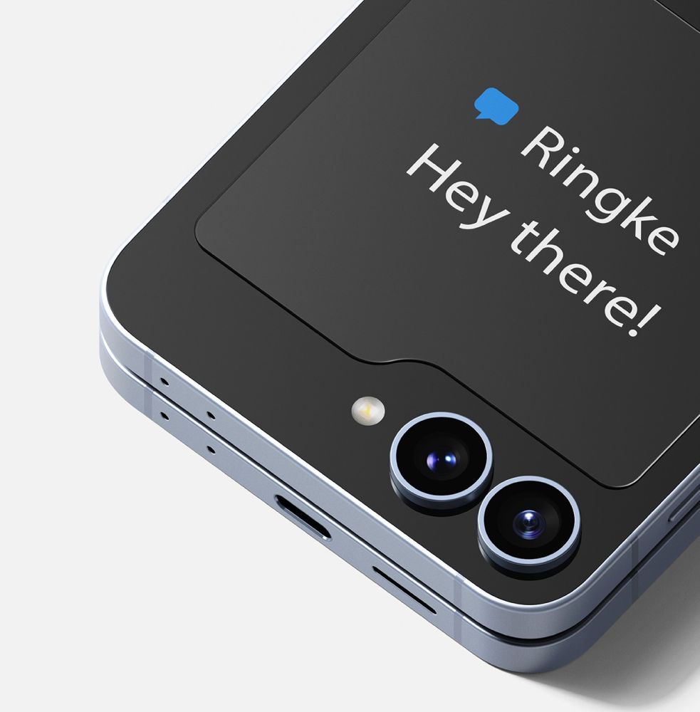 Ringke Ringke Galaxy Z Flip 6 2-PACK Skärmskydd Display Clear - Teknikhallen.se