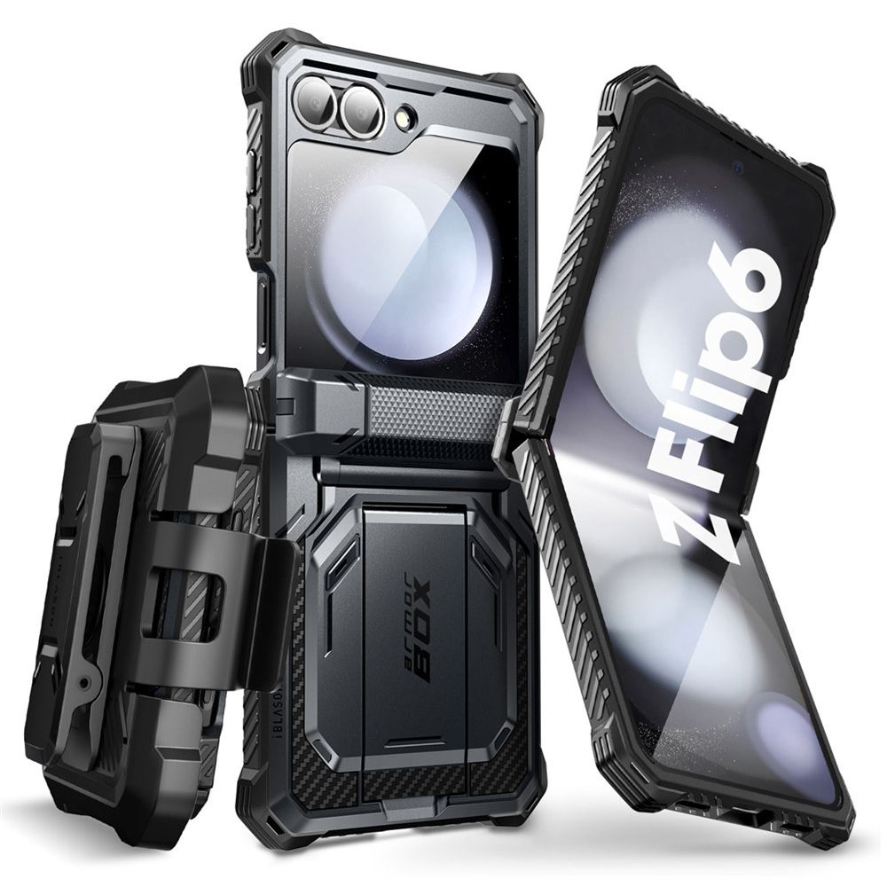 Supcase Supcase Galaxy Z Flip 6 Skal Iblsn ArmorBox Svart - Teknikhallen.se