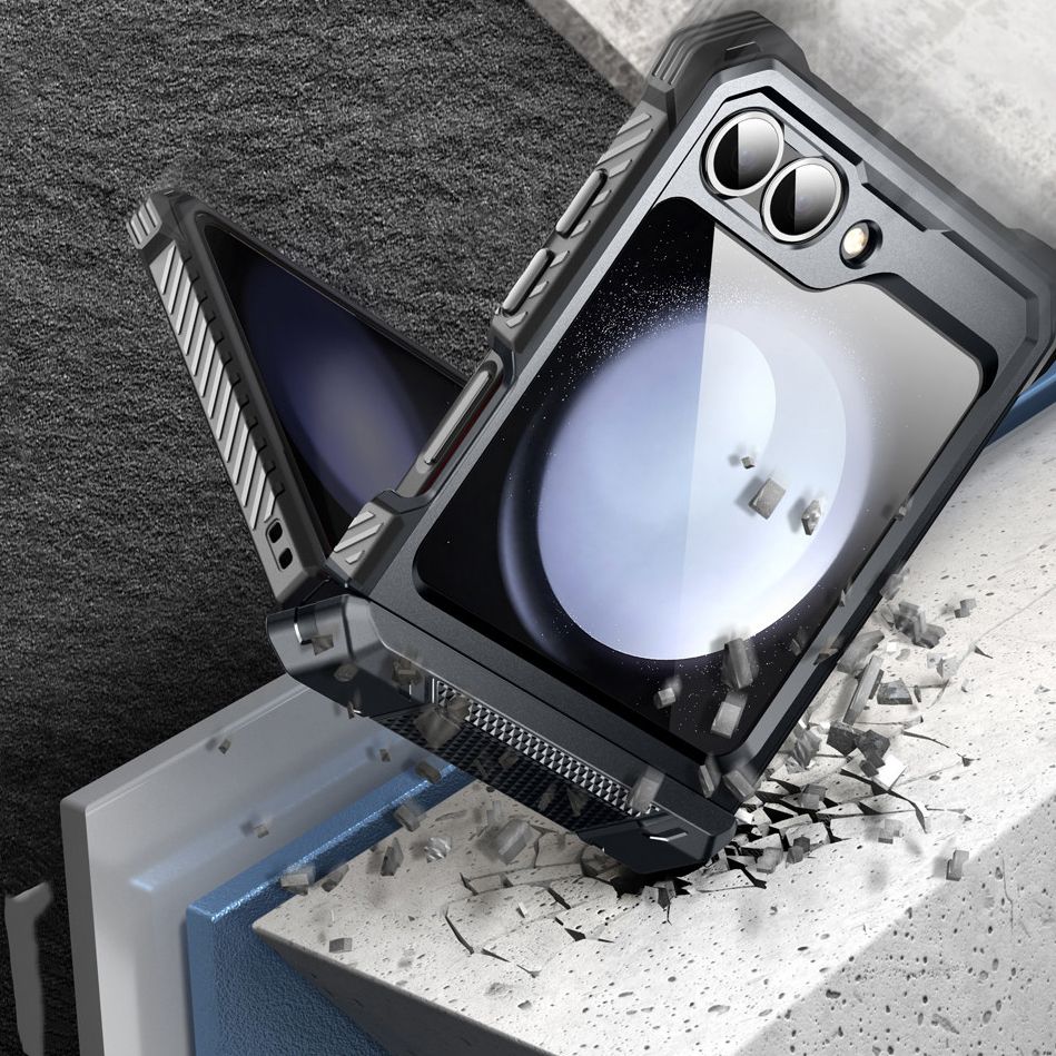 Supcase Supcase Galaxy Z Flip 6 Skal Iblsn ArmorBox Svart - Teknikhallen.se