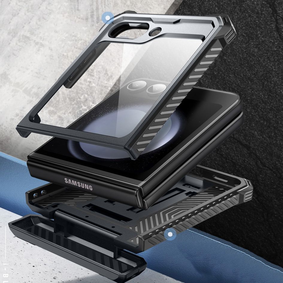 Supcase Supcase Galaxy Z Flip 6 Skal Iblsn ArmorBox Svart - Teknikhallen.se