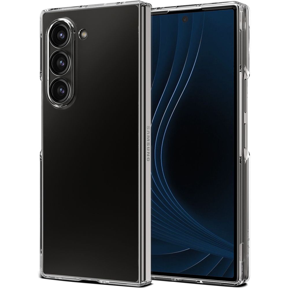 Spigen Spigen Galaxy Z Fold 6 Skal AirSkin Crystal Clear - Teknikhallen.se