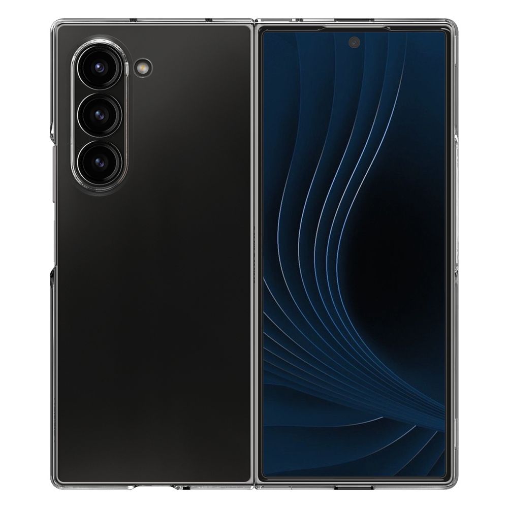 Spigen Spigen Galaxy Z Fold 6 Skal AirSkin Crystal Clear - Teknikhallen.se