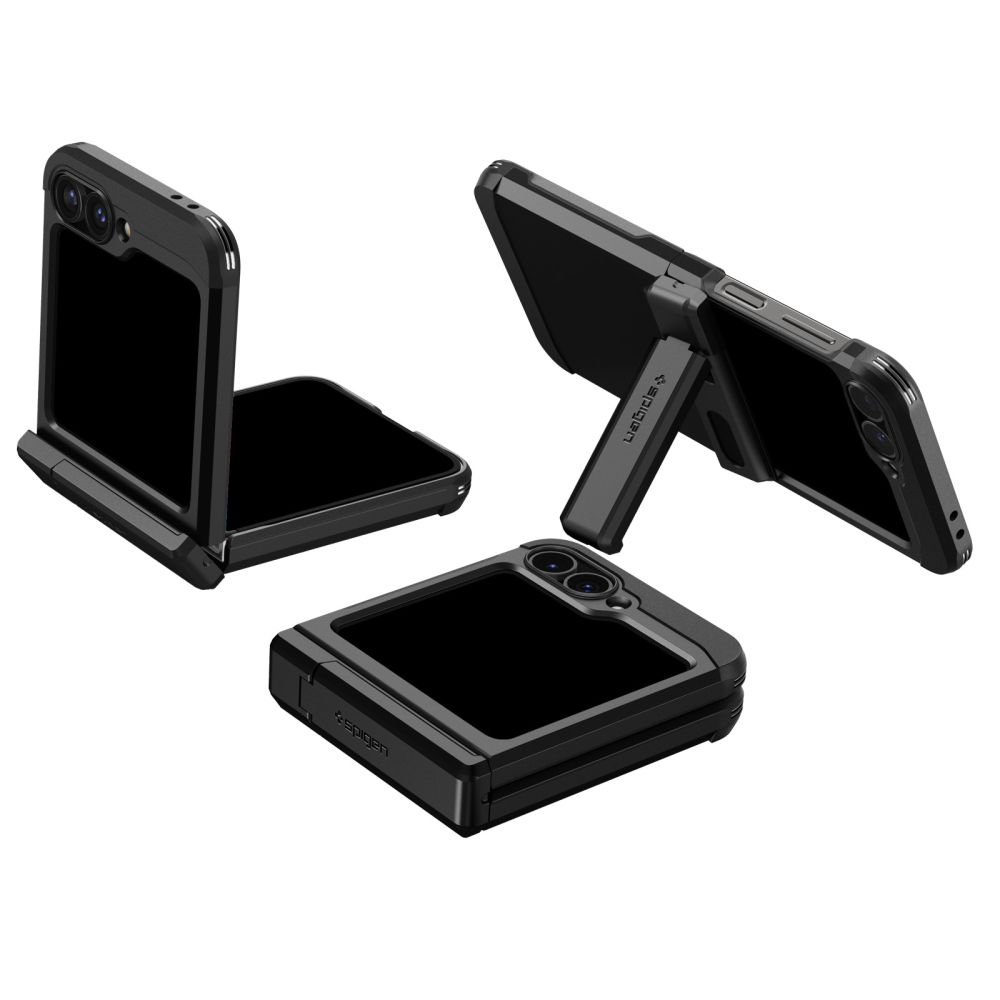 Spigen Spigen Galaxy Z Flip 6 Skal Tough Armor Pro Svart - Teknikhallen.se