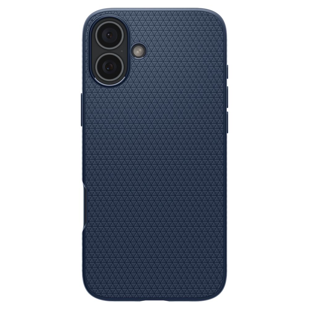 Spigen Spigen iPhone 16 Skal Liquid Air Navy Blue - Teknikhallen.se