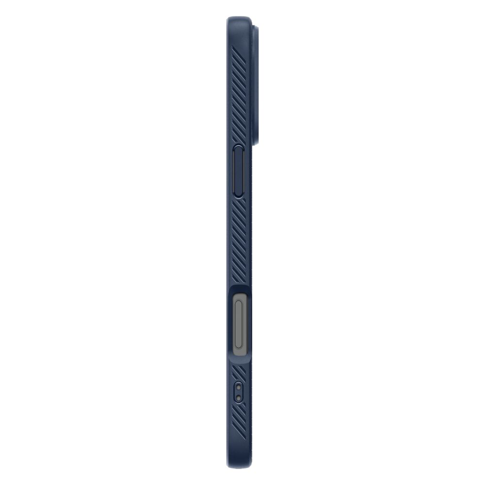 Spigen Spigen iPhone 16 Pro Skal Liquid Air Navy Blue - Teknikhallen.se