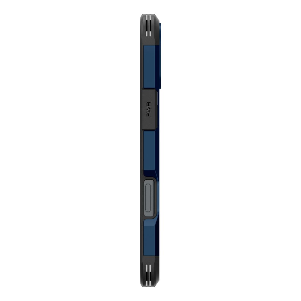 Spigen Spigen iPhone 16 Skal MagSafe Mag Tough Armor Navy Blue - Teknikhallen.se