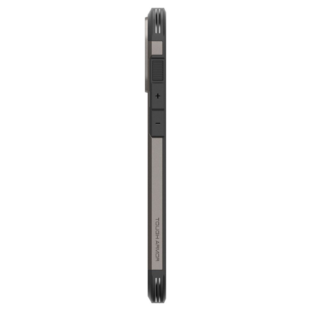 Spigen Spigen iPhone 16 Pro Max Skal MagSafe Mag Tough Armor Gunmetal - Teknikhallen.se