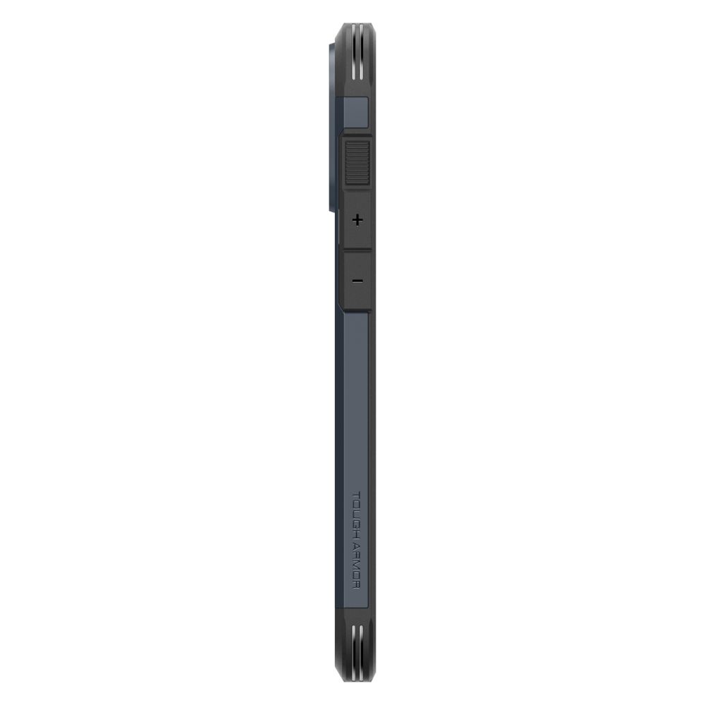 Spigen Spigen iPhone 16 Pro Max Skal MagSafe Mag Tough Armor Metal Slate - Teknikhallen.se